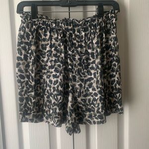 Monrow Cheetah Paperbag Short